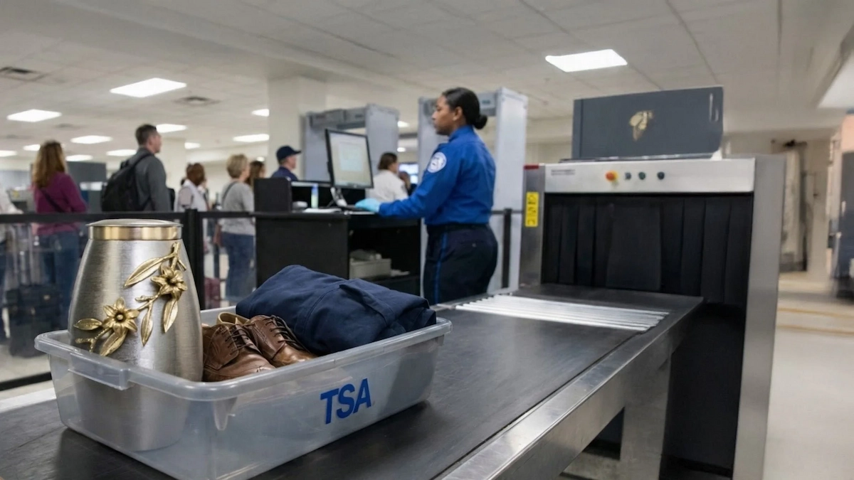 Snake at Airport Gate