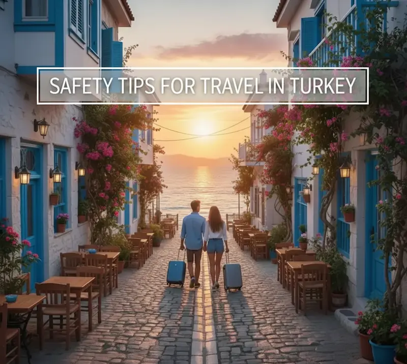 Vibrant Turkish landmark like Cappadocia or Blue Mosque