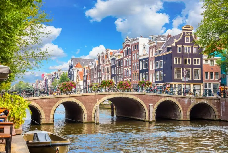 Grachtengordel canal belt in Amsterdam
