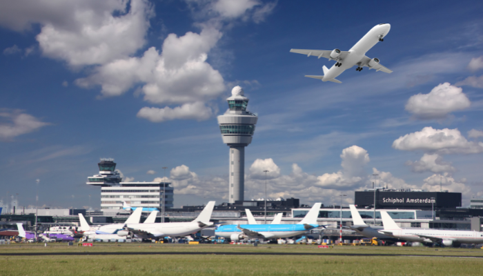 amsterdam airport concourse map 