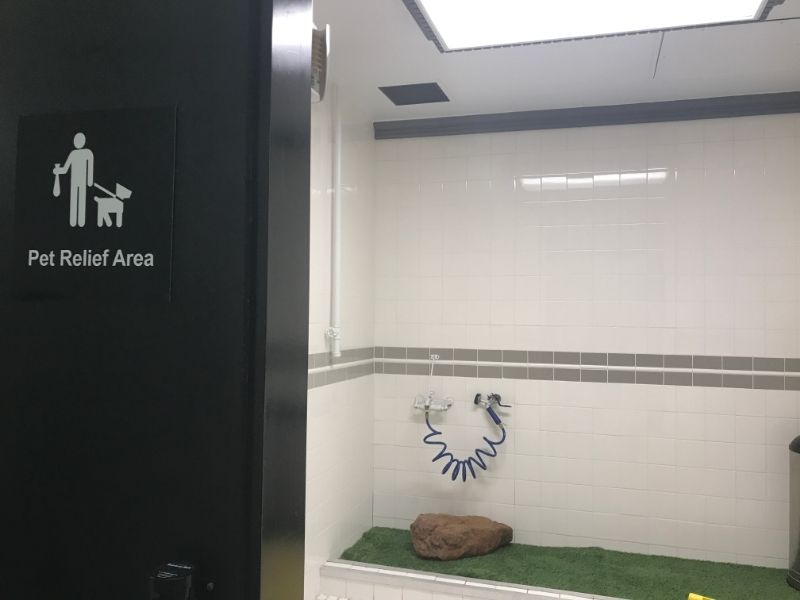 Hartsfield Jackson Atlanta International Airport ATL pet relief area