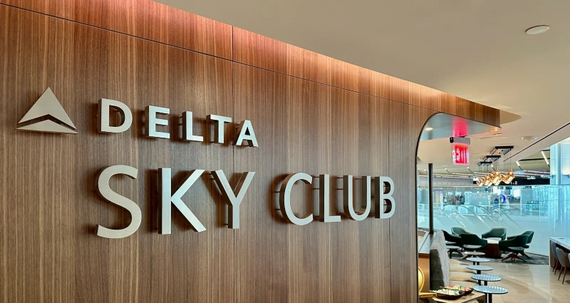 Delta Sky Club Lounge at ATL