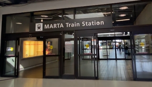 Atlanta Airport Marta Train Station