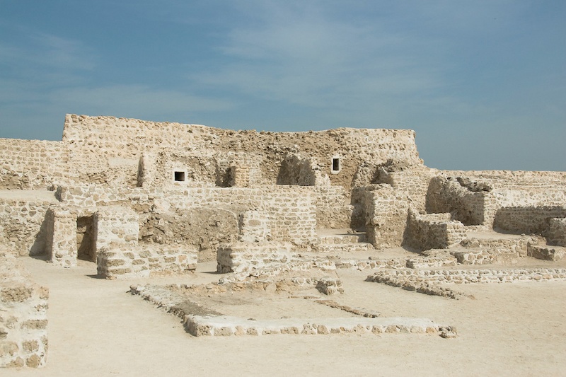 qal-at bahrain antique ruins