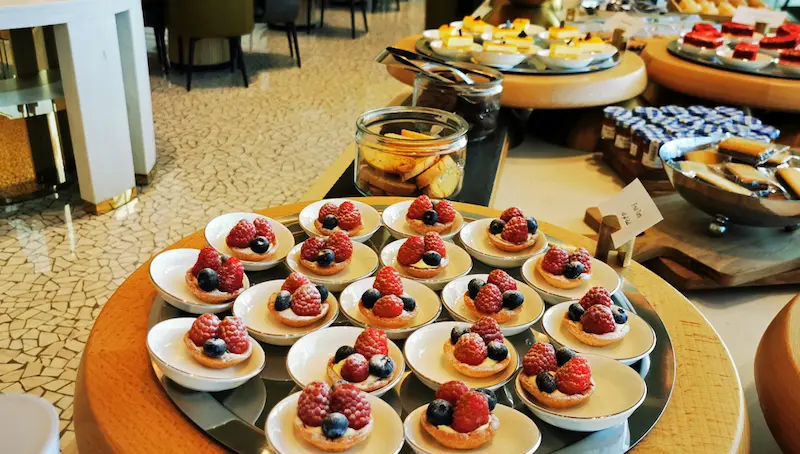 Bahrain Airport Lounge Food 
