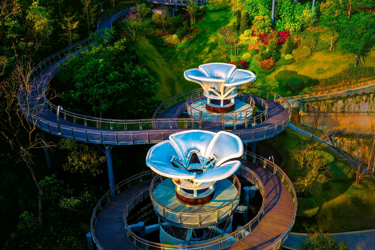 Yunluo Botanical Garden View