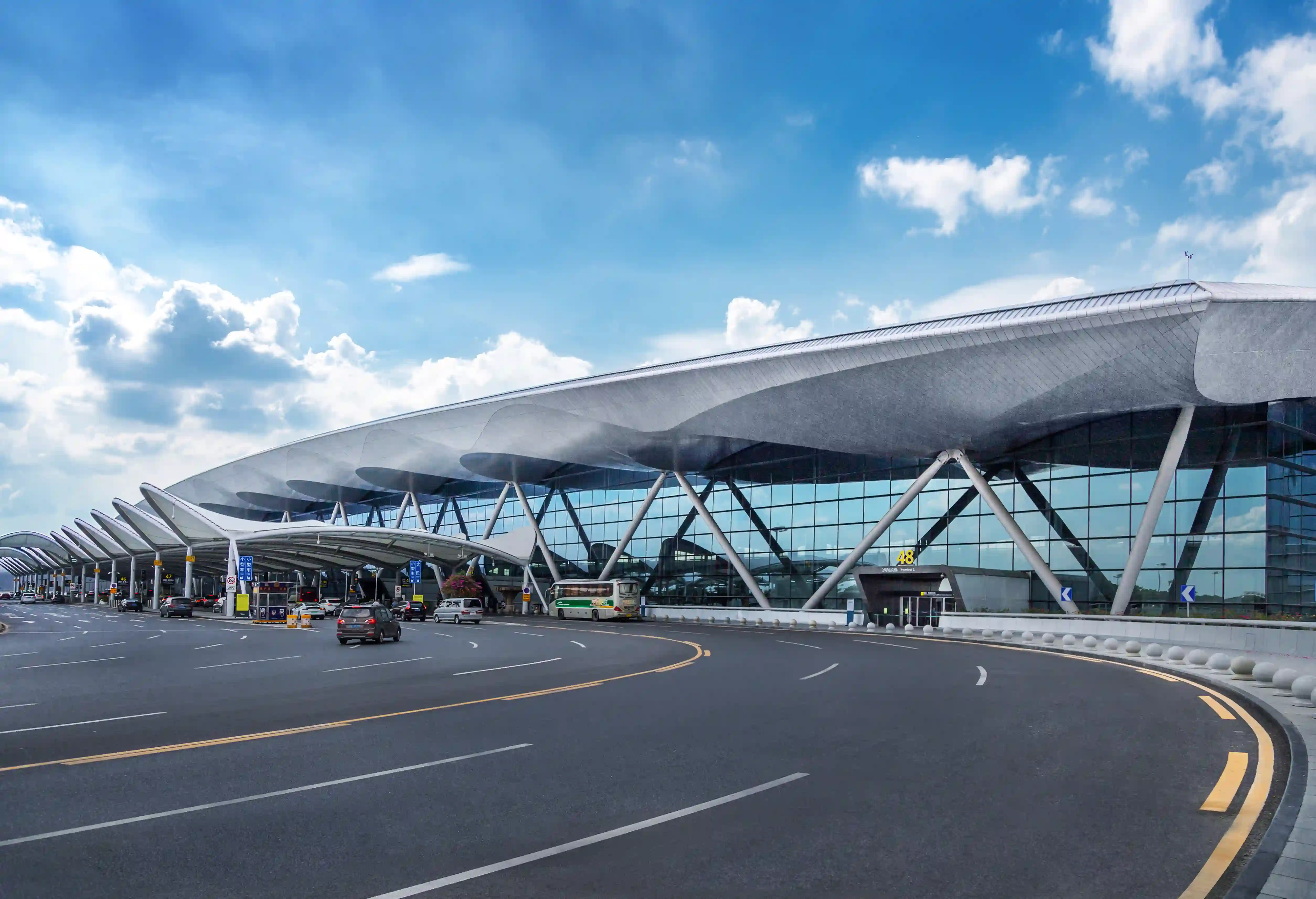 Guangzhou Baiyun International Airport Terminal View