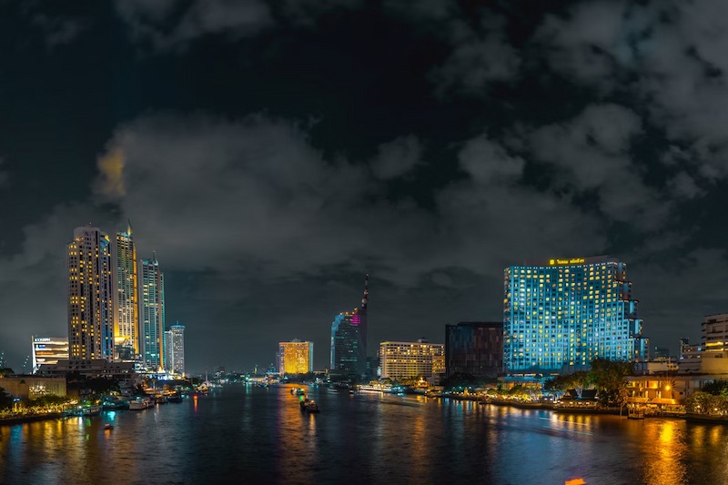 thailand bangkok river mall