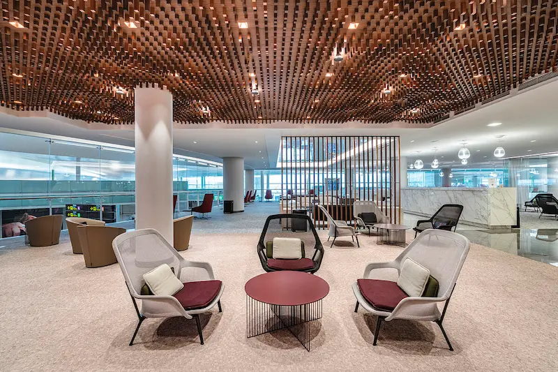 Barcelona Airport Lounge Room