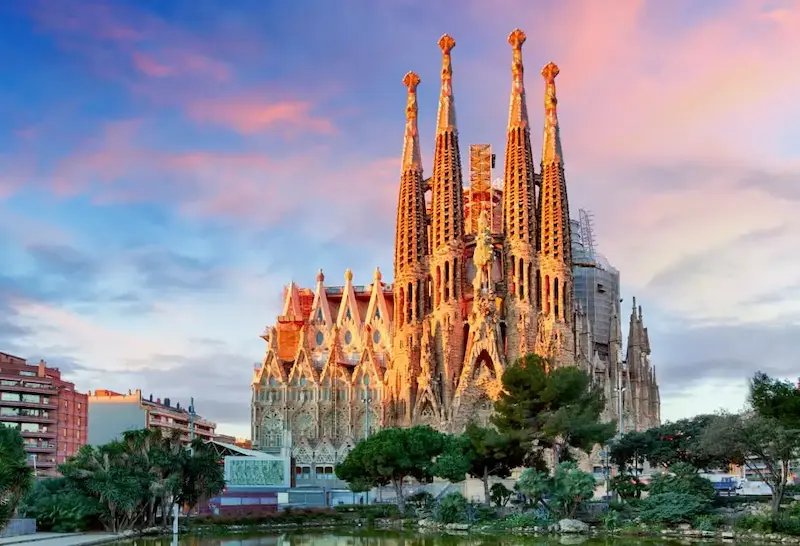 Barcelona skyline