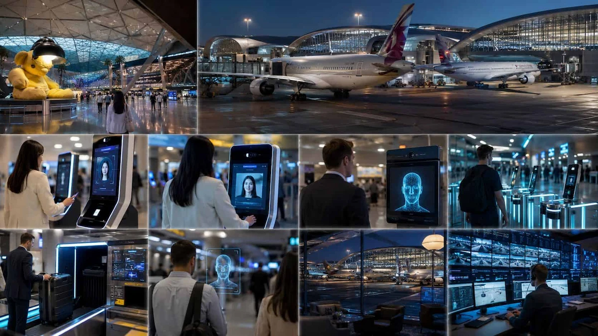 Hamad International Airport Deploys Fast Pass Biometric System