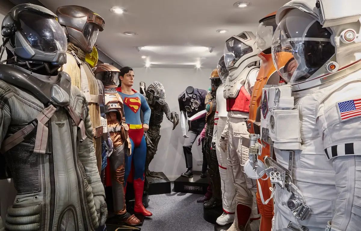 Theatrical prop sword and film costumes found in airport security bins