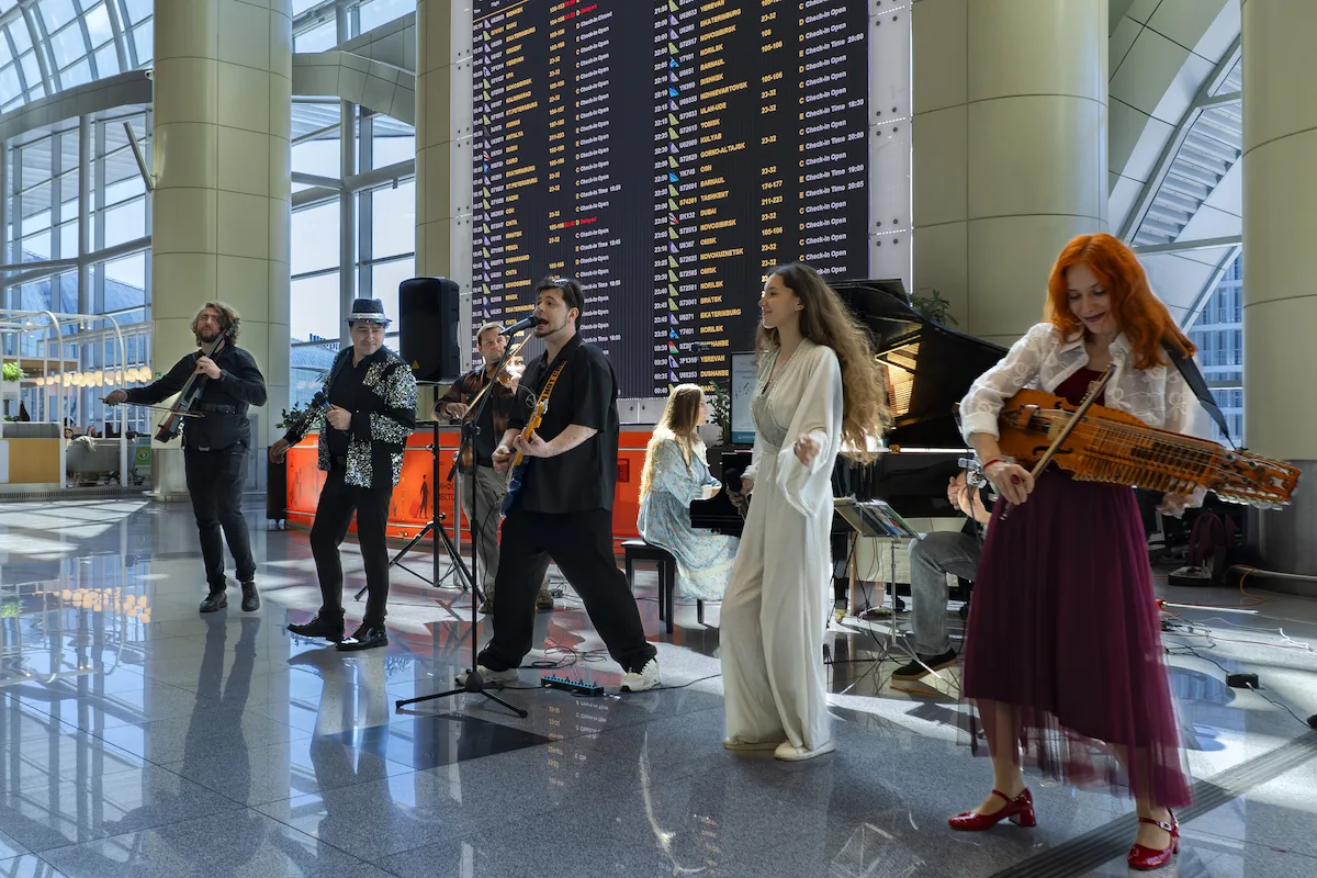 Music at the Airport Brings Live Performances to Domodedovo