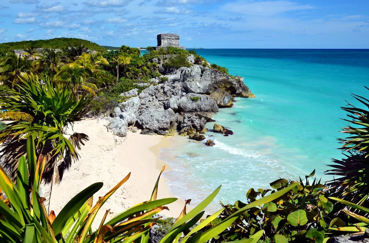 Tulum Archaeological Zone Caribbean Sea