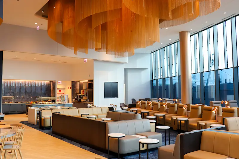 Airport lounge seating