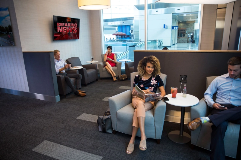 Relaxing Area at The Club DFW