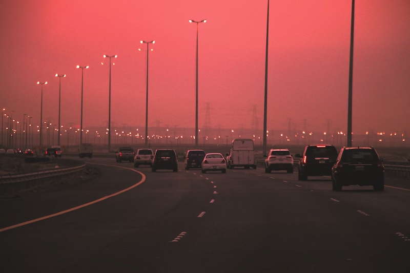 doha airport traffic