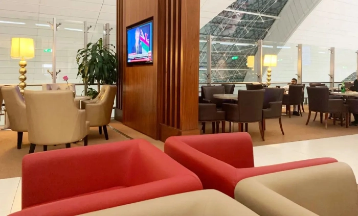 Marhaba Lounge at dxb airport
