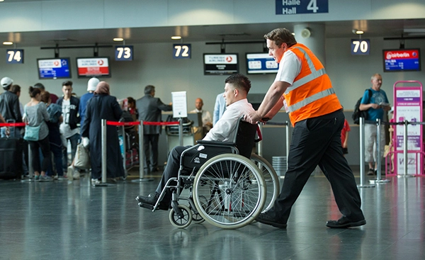 airport fast track service for the disabled passengers