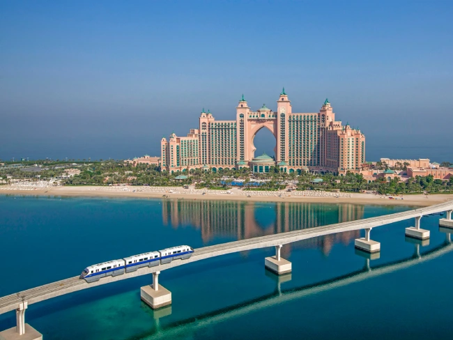 dubai airport monorail