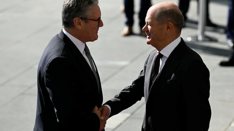 Man Fined for Hugging German Chancellor After Airport Security Breach