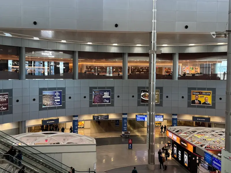 Las Vegas Airport Lounge Map