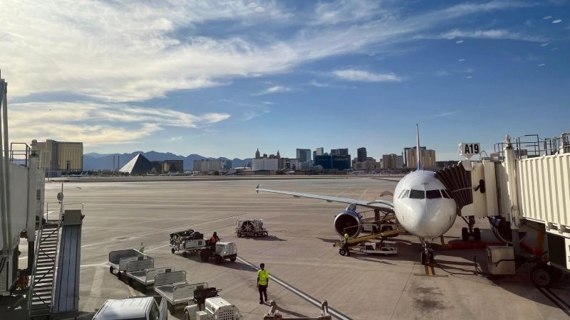 harry reid airport november 2024 passenger traffic report
