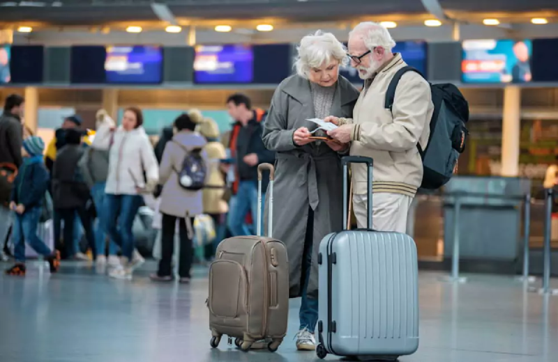 airport travel hacks for seniors