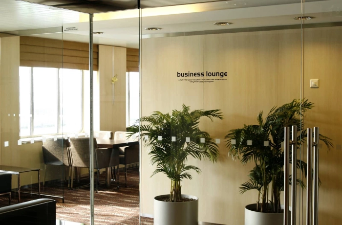 business lounge during business trips