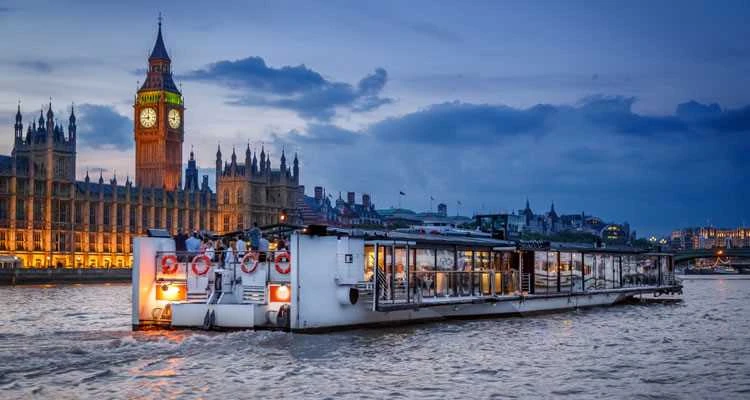 Sail into the Night: River Thames Cruises in London
