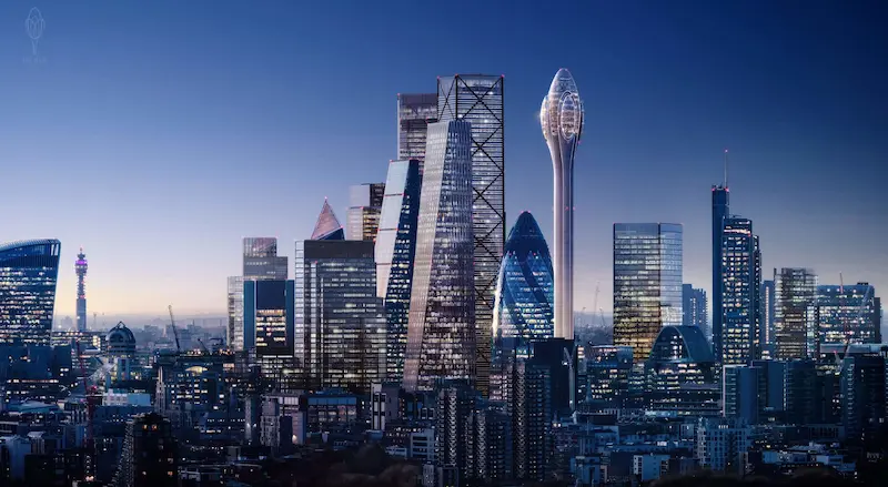 London skyline