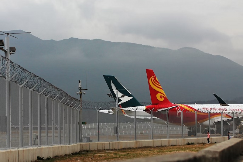 hong kong international airport departure flights