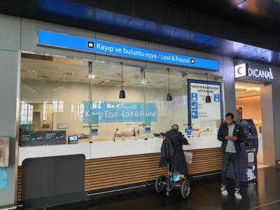 istanbul airport- Lost & Found