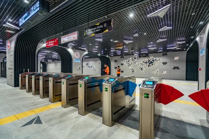  public transfer metro m11 line at istanbul airport