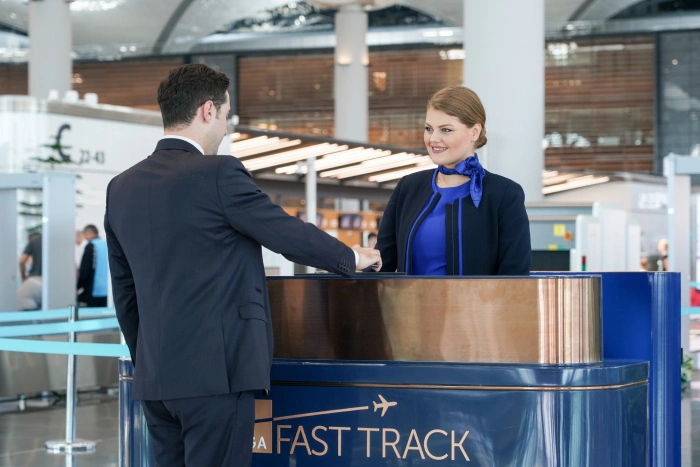 Fast track service at IST airport