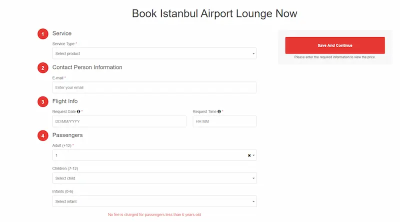 Airport Online Booking