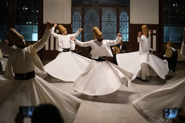 whirling dervishes