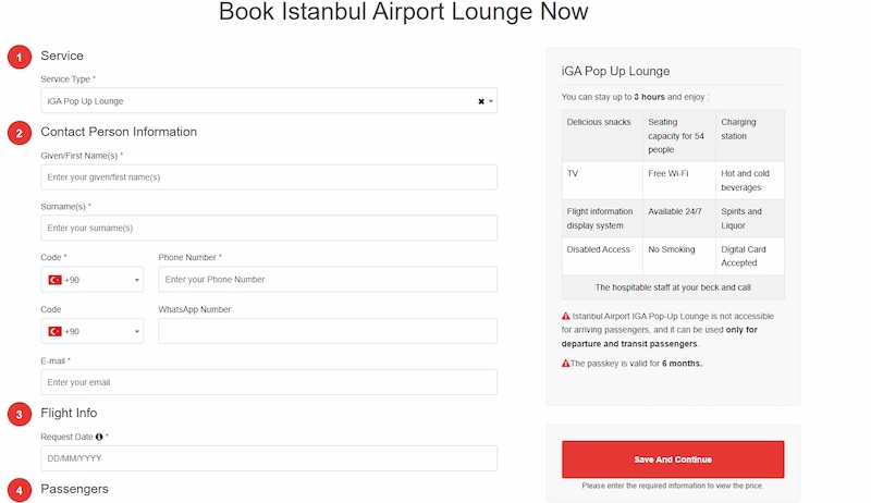 Istanbul Pop Up Lounge