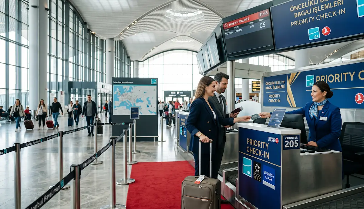 Istanbul Airport Priority Check In