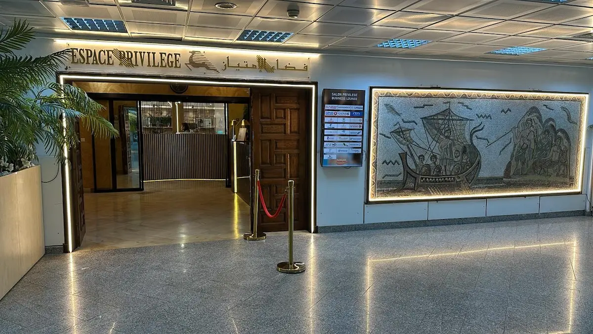 Privilege Lounge Tunis Carthage Airport