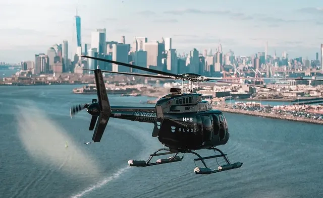 luxury airport helicopter transfers