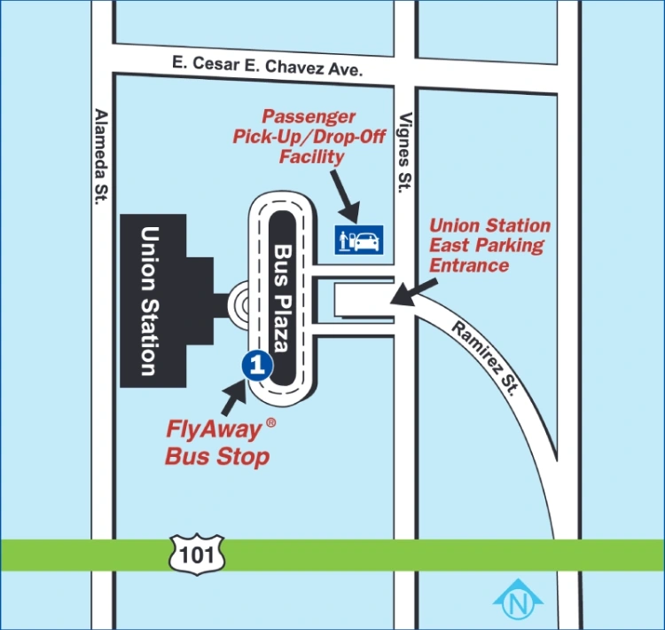 LAX FlyAway Bus