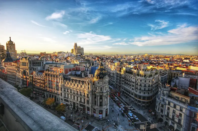Madrid morning streets — hero
