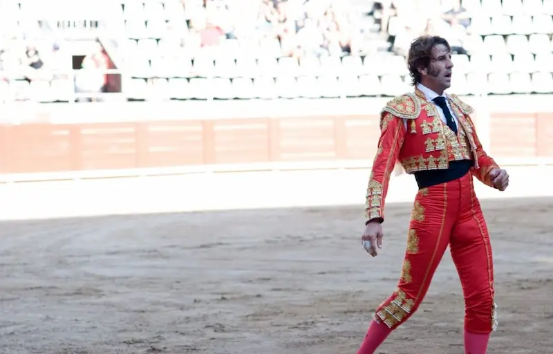 Traditional matador costume in Madrid