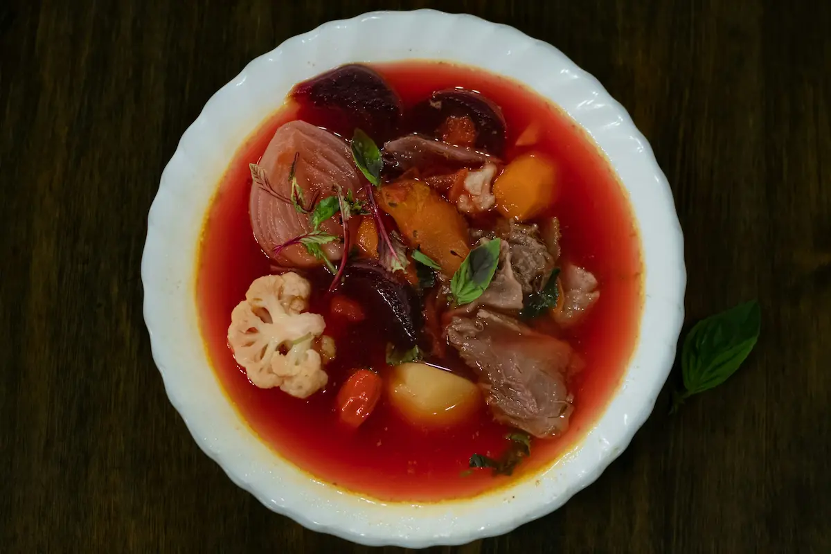 Borscht in Moscow