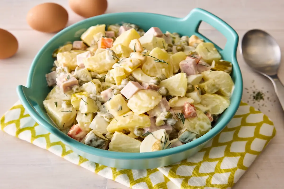 Olivier Salad in Moscow