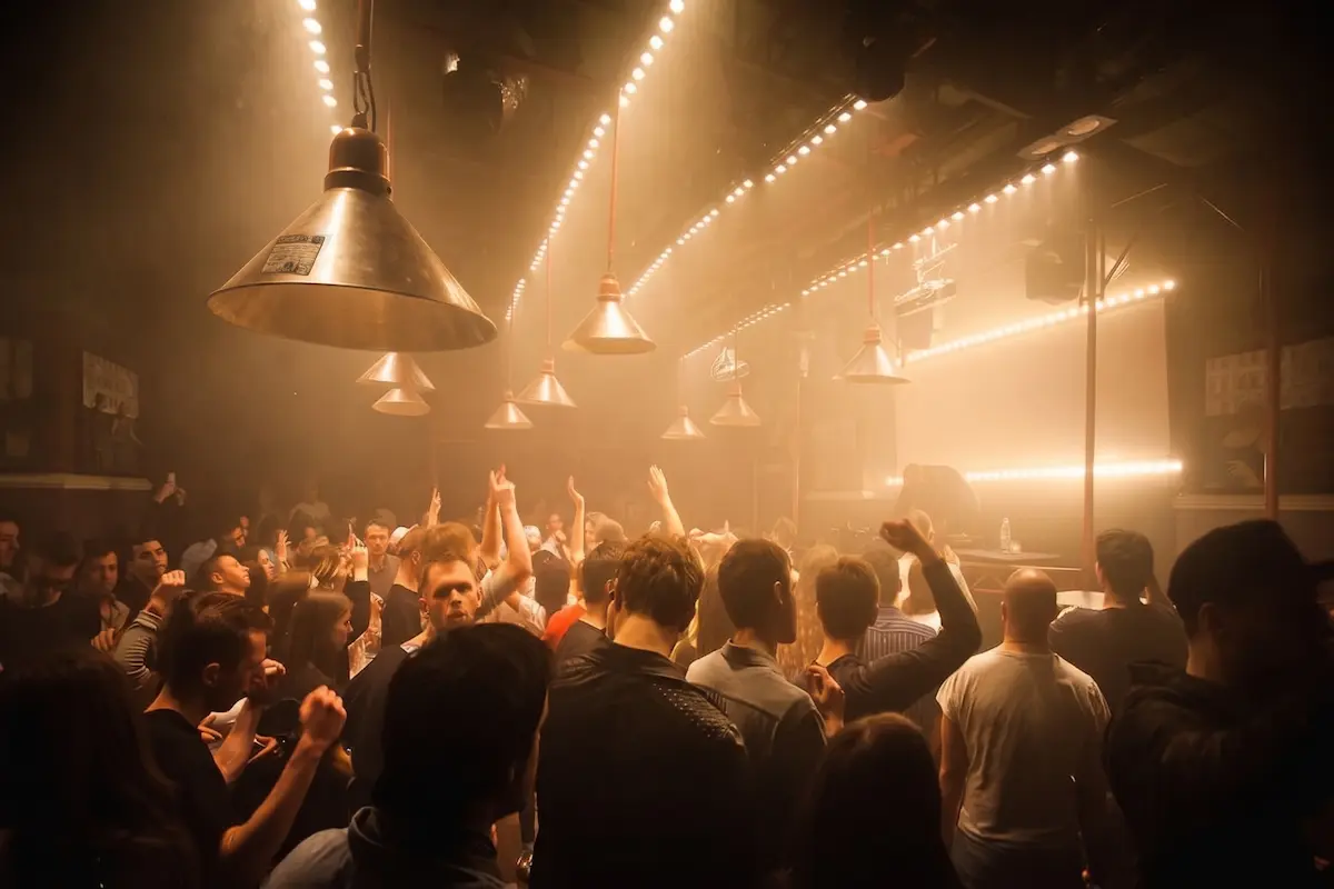 Dance at Propaganda Club in Moscow