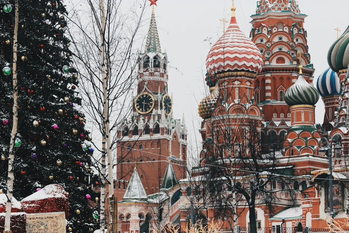 St. Basil's Cathedral on Red Square, Moscow