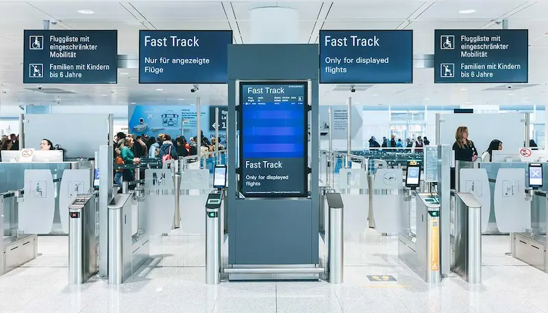 Munich Airport Priority Security Lane