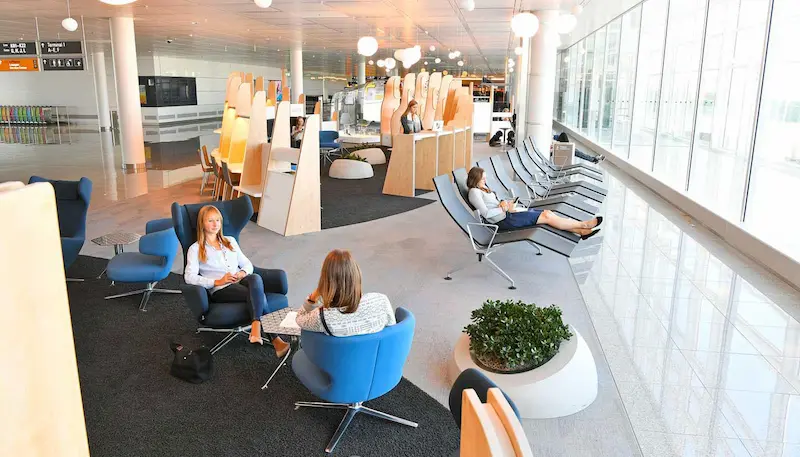 Air France KLM Lounge Interior